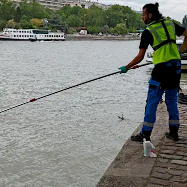 Θα είναι καθαρός ο ποταμός Σηκουάνας εγκαίρως για να κολυμπήσουν οι Ολυμπιακοί αθλητές;