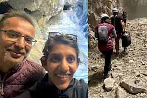 We lived to tell a story': Couple trapped in tunnel for 24 hours after Taiwan earthquake