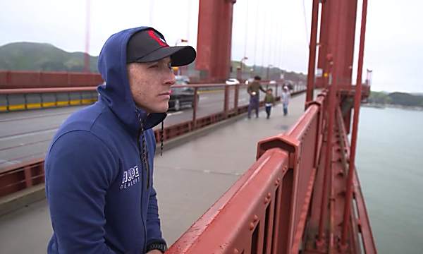 He jumped off the Golden Gate Bridge and survived. Now, he's seeing his wish for a safety net come true