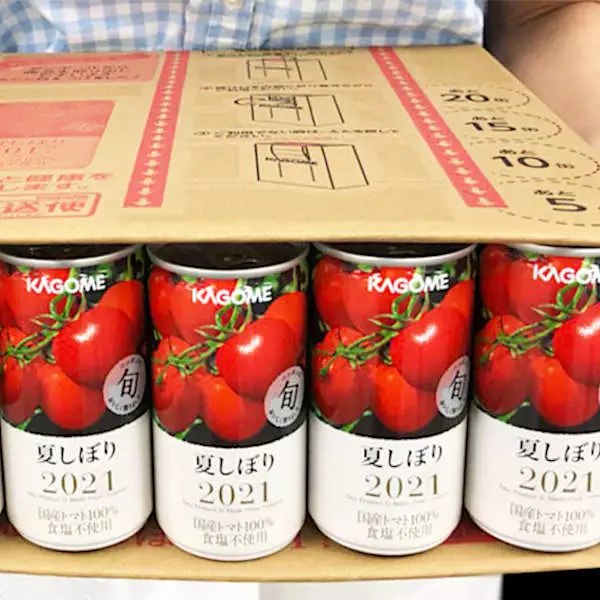 さすがカゴメ！1年に1度しか出逢えない、特別なトマトジュース