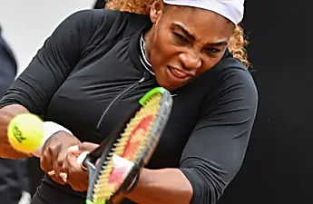 Serena eases to victory in Rome return