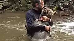 [Gallery] Mama Bear Forced To Leave Cubs To Drown But Then This Happened