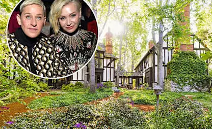 Ellen DeGeneres and Portia de Rossi Flipping Montecito, California, Home