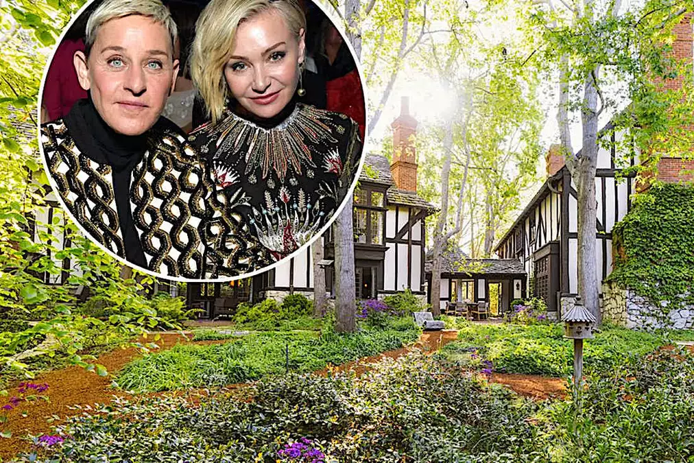 Ellen DeGeneres and Portia de Rossi Flipping Montecito, California, Home Ellen DeGeneres and Portia de Rossi Flipping Montecito, California, Home