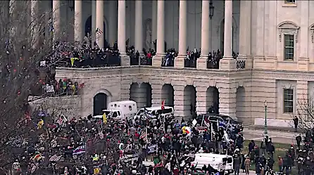Tensión en el Capitolio de EE.UU.: seguidores de Trump llegan a la explanada | Video