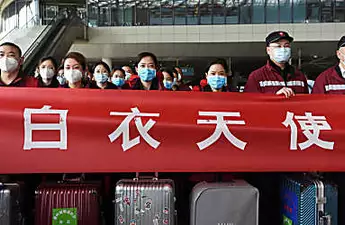 Lockdown eased in Hubei province despite doubling of new coronavirus cases in China