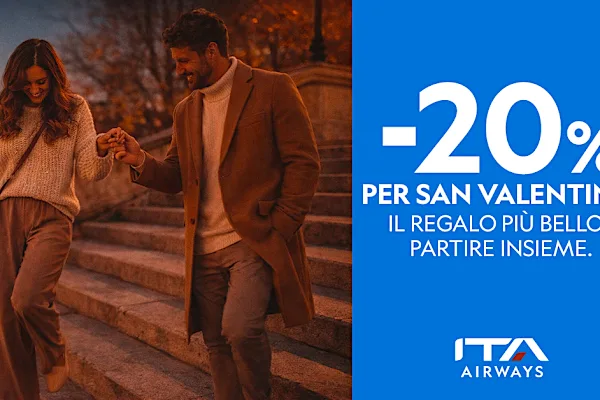 Vola con il 20% di sconto