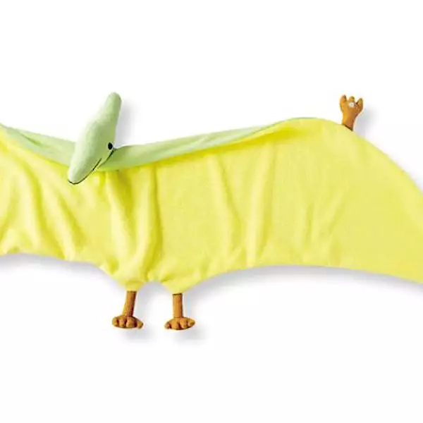 プテラノドンがタオルになった？大きな翼でやさしくハグしてくれる可愛いタオル