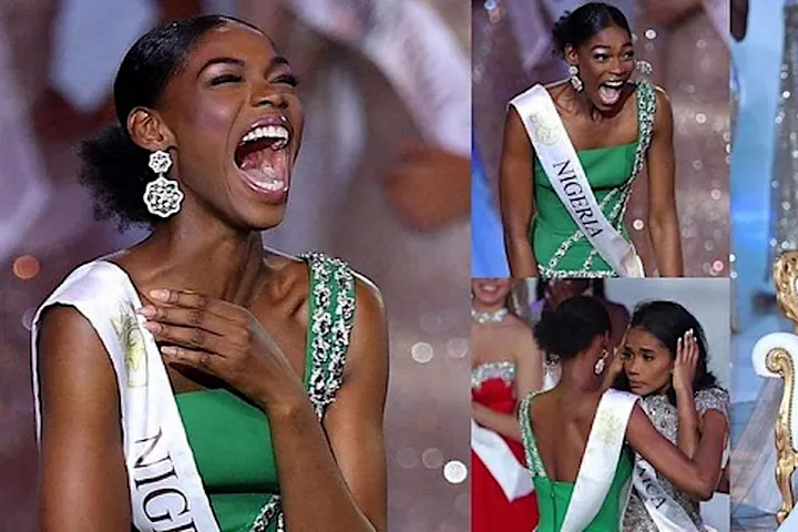 Miss Nigeria's reaction to Miss World's win is the vibe we need for the rest of the year