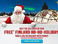 Take a Ho-Ho-Holiday in Finland for Free*.