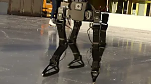 The robot that learned how to skate on ice