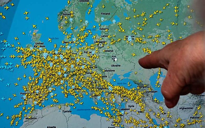 Airlines scramble as Ukraine invasion redraws route map