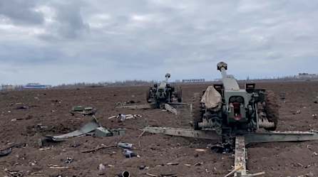 Así quedó un puesto ruso luego de enfrentamiento | Video