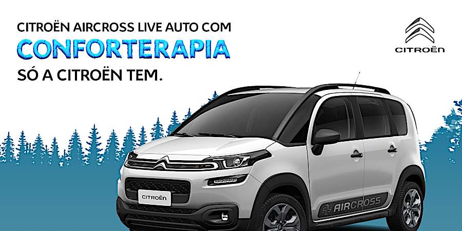 Citroën Aircross - Conheça a confortoterapia