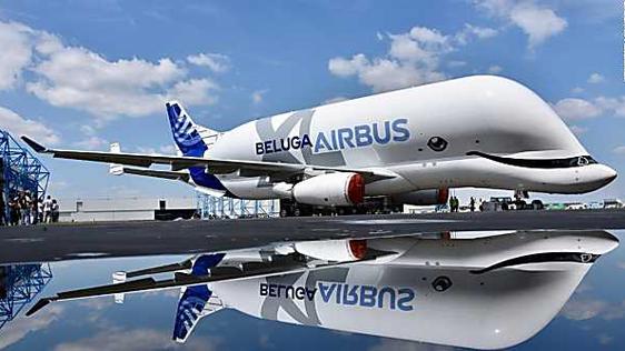 Airbus unveils new Beluga XL flying 'whale'
