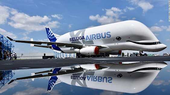 Airbus unveils new Beluga XL flying 'whale'