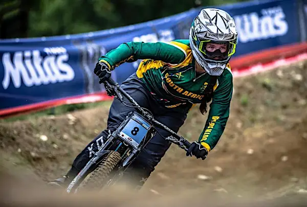 Downhill cycling star breaks into world top ten Downhill cycling star breaks into world top ten