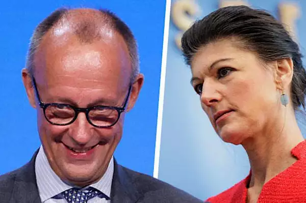 Union legt kräftig zu, Wagenknecht verliert