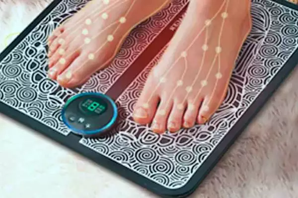 Συσκευή μασάζ ποδιών με ηλεκτρικούς παλμούς. Θα τη λατρέψεις