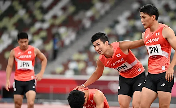 バトンミスは「誰も悪くない」「これもスポーツ」　リレー4人の思い