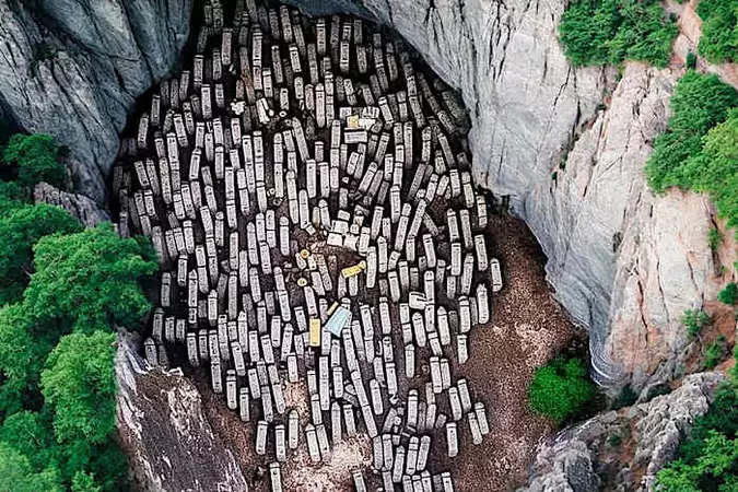 [Story] Drone Makes A Unusual Discovery In Valley, No One Was Supposed To See This.