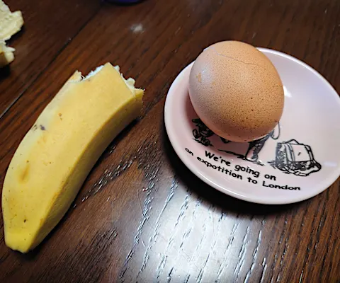 [Pics] 朝食に卵とバナナを一週間食べたら、こうなります。