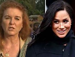ITV GMB: ‘So desperate’ Viewers slam Meghan Markle probe in Sarah Ferguson chat