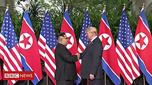 An historic handshake