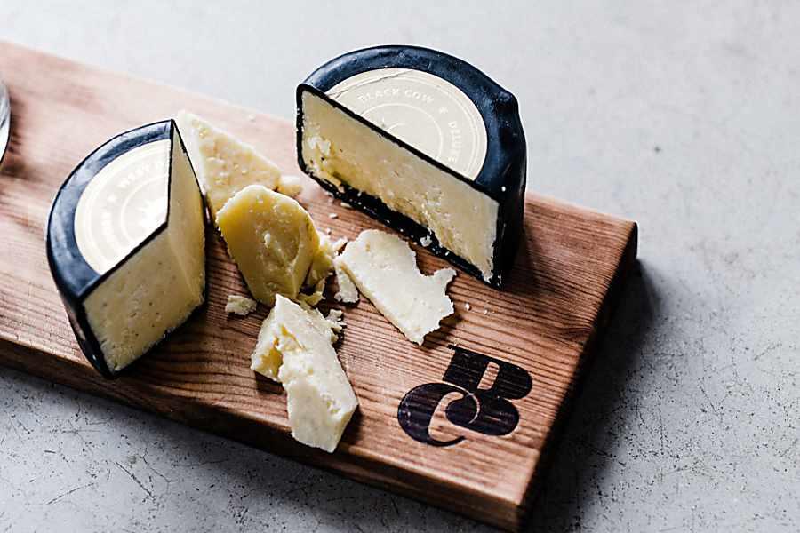 Save £5 off our 900g Black Cow Deluxe Cheddar, made in west Dorset