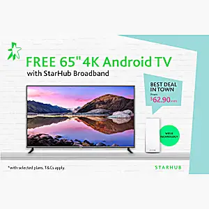 Upsize your TV for FREE with a 2Gbps Broadband plan!