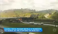 Câmera de vigilância registra o momento da queda do helicóptero de Boechat