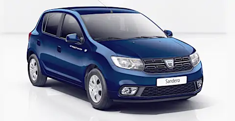 Dacia Sandero Streetway. Tua semplicemente da 3€ al giorno, senza anticipo.