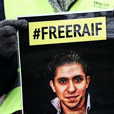 Saudi Arabia confirms 10-year travel ban for freed blogger Raif Badawi