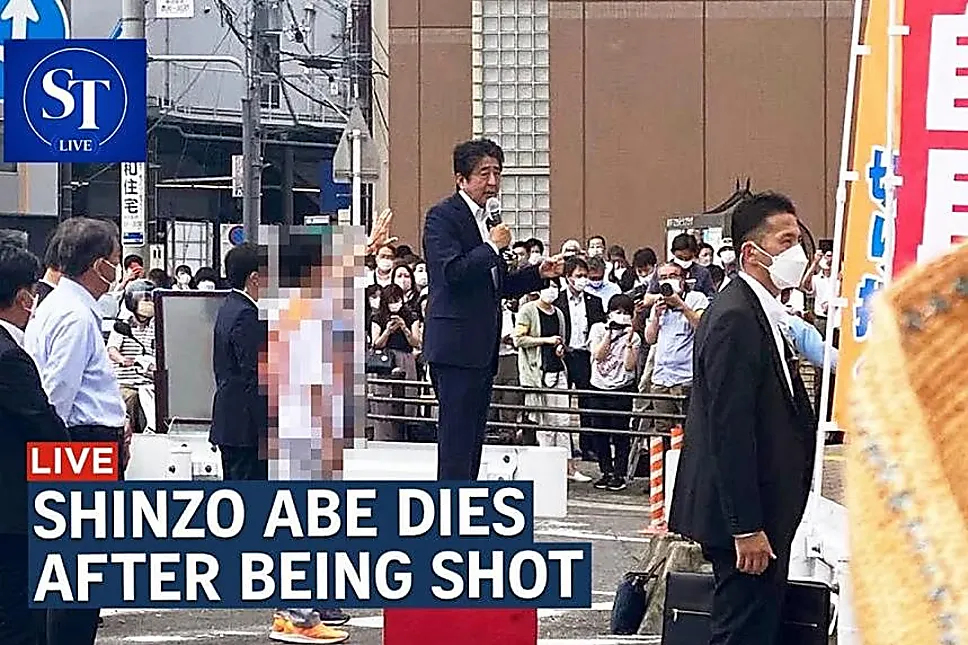 ST Live: Ο πρώην πρωθυπουργός της Ιαπωνίας Σίνζο Άμπε πέθανε μετά από πυροβολισμό