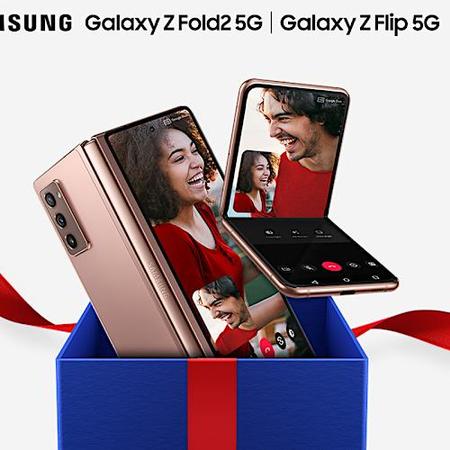 Free Galaxy Watch Active2 Bluetooth® worth up to $448 when you get the Galaxy Z Flip 5G or Z Fold2 5G. While stocks last, T&Cs apply.