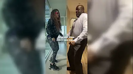 Shakira vs. Shaquille O'Neal: ¿quién bailó mejor? | Video