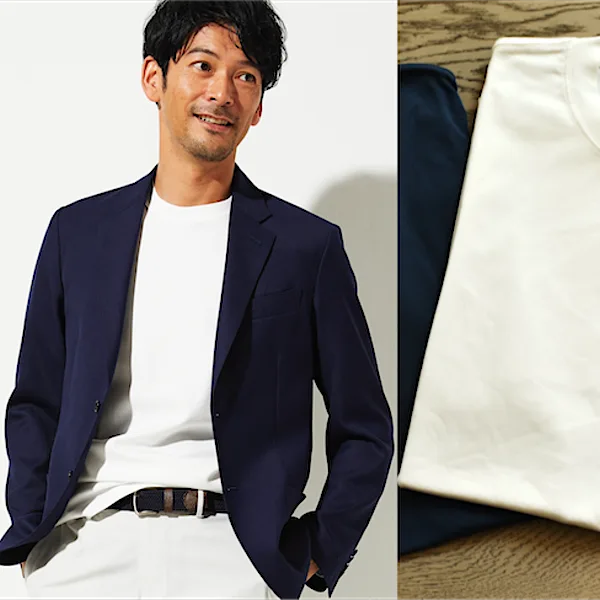 「50代専用」ジャケットのインナーにはこれ！「高級Tシャツ」が凄い