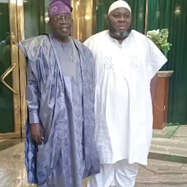 Tinubu receives Asari Dokubo at State House