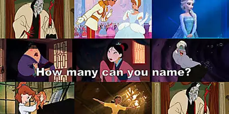 Can You Name All The Disney Female Characters?