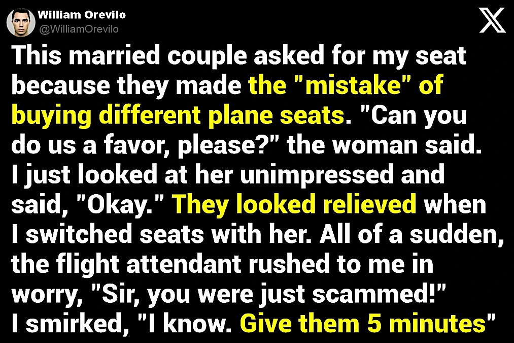 [Gallery] This Passenger Made a Master Move on the Scammer Couple