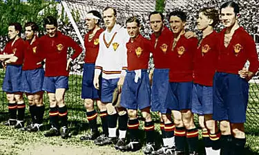 La evolución de las camisetas de la Selección Española