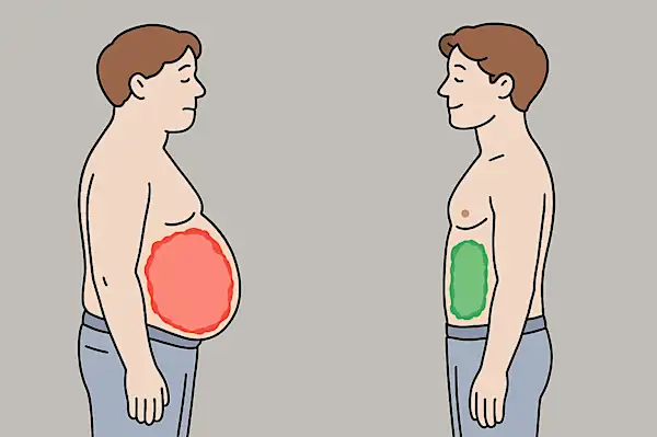 心臟科醫生：這才是導致腹部脂肪的真正原因（而不是卡路里！）