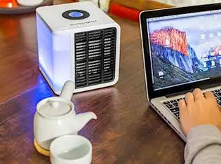 Magic Air Cooler παίρνει την Ευρώπη από την καταιγίδα.  Η ιδέα είναι η μεγαλοφυία