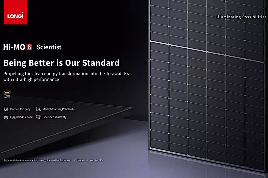 LONGi introduces its new Hi-MO 6 modules to the worldwide DG market LONGi introduces its new Hi-MO 6 modules to the worldwide DG market