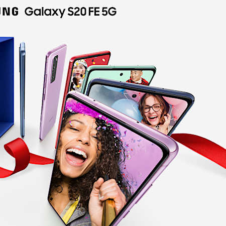 Free Wireless Battery Pack worth $98 when you get the Galaxy S20 FE 5G. While stocks last, T&Cs apply.