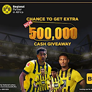 Chance To Get NGN500,000 Cash Giveaway on MSport