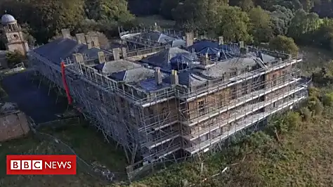 Stately home derelict despite millions invested