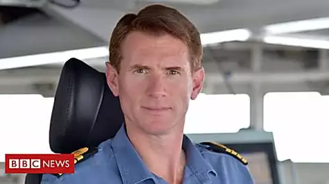 Navy captain flown off ship in 'car row'