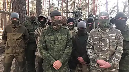 "Solo mírennos": video revela la dura realidad de los soldados rusos recién reclutados