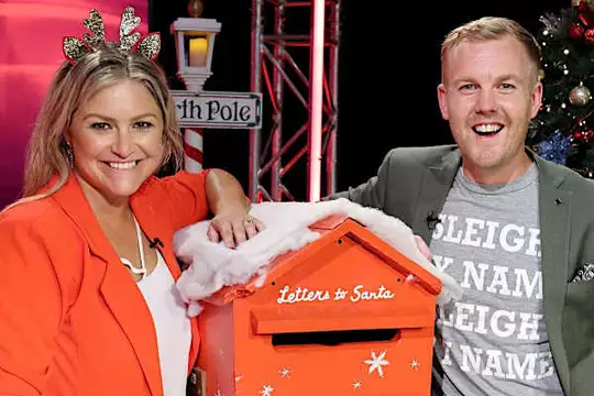Toni Street and Matty McLean clued up for Christmas 